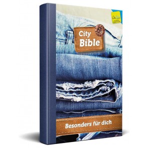 German New Testament Bible Jeans Cover