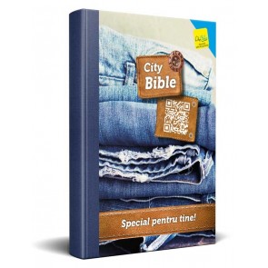 Romanian New Testament Bible Jeans Cover